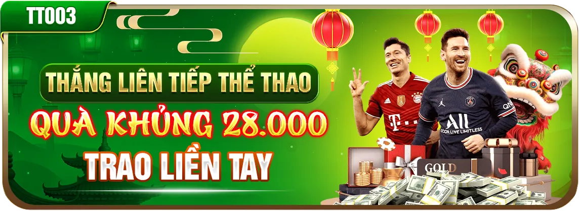 Khuyến mãi 123b giftcode thể thao